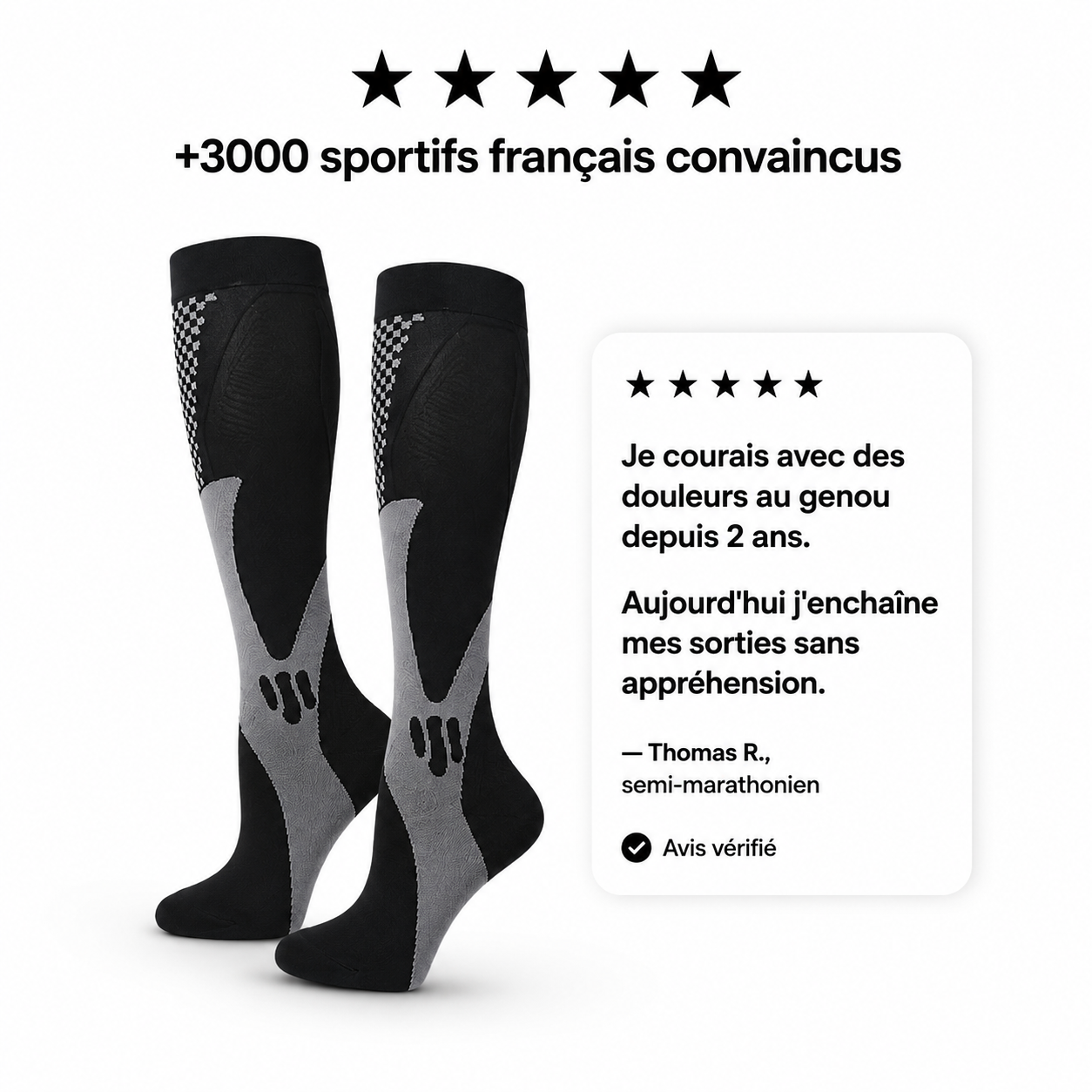 Chaussette de compression